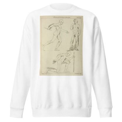 Three male figures, one striding and one kneeling by Peter Paul Rubens Sweatshirt