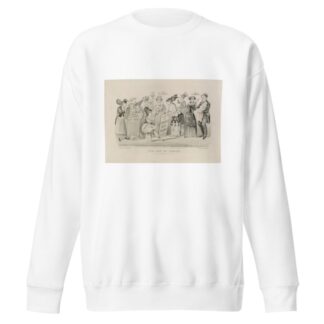The age of brass. Or the triumphs of woman’s rights by Currier & Ives. Sweatshirt