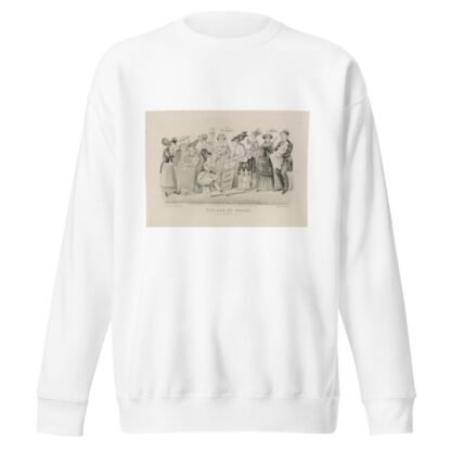 The age of brass. Or the triumphs of woman’s rights by Currier & Ives. Sweatshirt