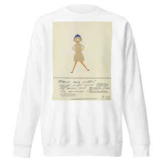 ‘Wenns mit selbst nicht geht nach Willen …’ by John Elsas Sweatshirt