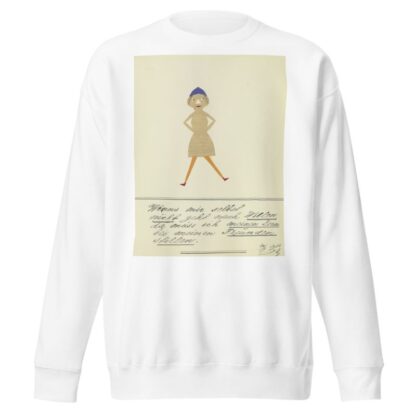 ‘Wenns mit selbst nicht geht nach Willen …’ by John Elsas Sweatshirt
