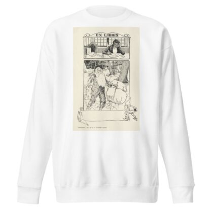 Ex Libris by Haydon Jones Sweatshirt