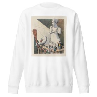 Arms and the men by John Samuel Pughe Sweatshirt