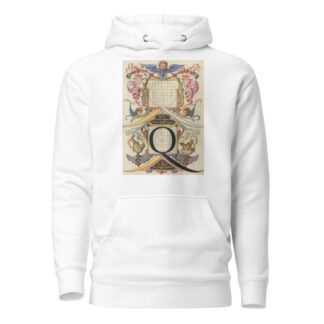 Guide for Constructing the Letter Q by Joris Hoefnagel Hoodie
