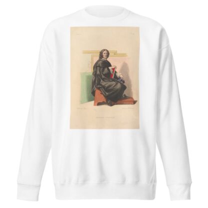 Nicolas Poussin by Jean Auguste Dominique Ingres Sweatshirt