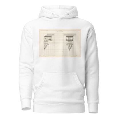 Of horizontal perspective by Andrea Pozzo Hoodie