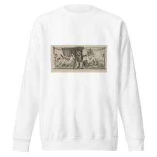 Zwei Figuren aus Kompositionen im Gold-Saal by Max Klinger Sweatshirt