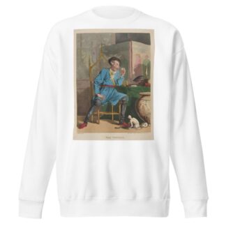 The virtuoso by John Augustus Atkinson Sweatshirt