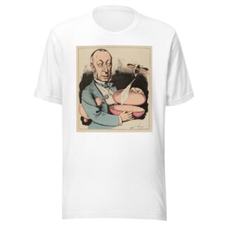L’œuf de Pâques by André Gill T-Shirt