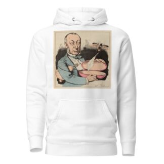 L’œuf de Pâques by André Gill Hoodie