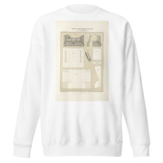 Coupes de courte-pointes lisses. by Jules Verdellet Sweatshirt
