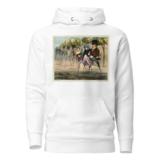 Les Parisiens ayant trouvé moyen de circuler en temps de pluie by Honoré Daumier Hoodie