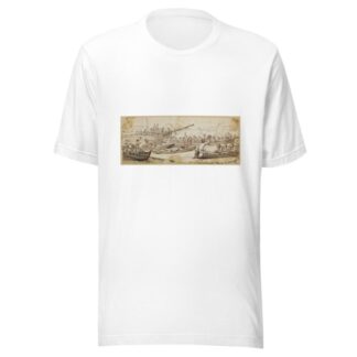 First of August, rowing for coat and breeches by Thomas Rowlandson T-Shirt