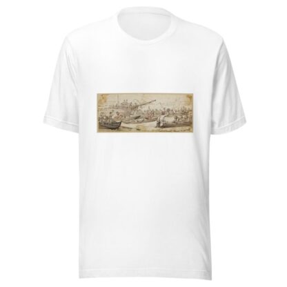 First of August, rowing for coat and breeches by Thomas Rowlandson T-Shirt