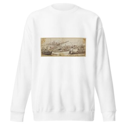 First of August, rowing for coat and breeches by Thomas Rowlandson Sweatshirt