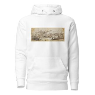First of August, rowing for coat and breeches by Thomas Rowlandson Hoodie