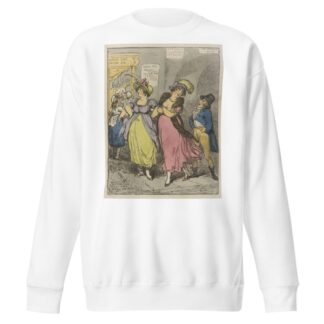 A brace of brimstones by Thomas Rowlandson Sweatshirt