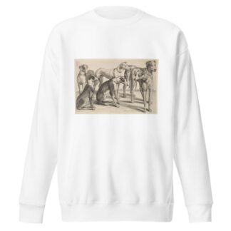 Six Hounds by Wenceslaus Hollar Sweatshirt