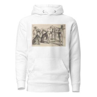 Six Hounds by Wenceslaus Hollar Hoodie
