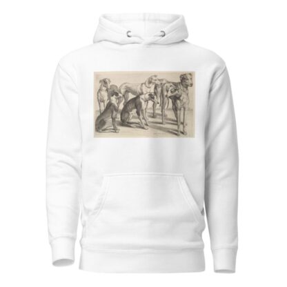 Six Hounds by Wenceslaus Hollar Hoodie