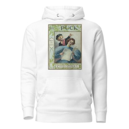 1895 Puck Christmas by Charles Jay Taylor Hoodie