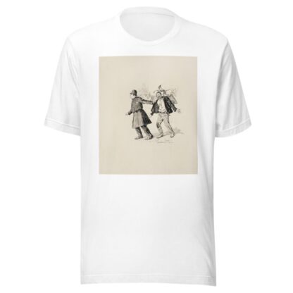 Carried away with his music or The man with a pull by William Henry Walker T-Shirt