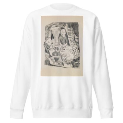 plate 5; Hunger by Max Beckmann Sweatshirt