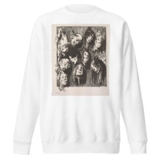 Ten Assassinations for a Penny by Théophile Alexandre Steinlen Sweatshirt