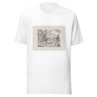 Illustrations for The Universal songster Pl.09 by George Cruikshank T-Shirt