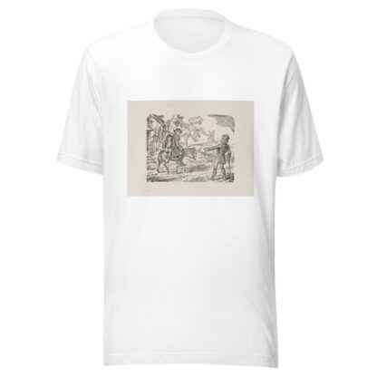 Illustrations for The Universal songster Pl.09 by George Cruikshank T-Shirt