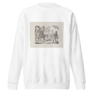 Illustrations for The Universal songster Pl.09 by George Cruikshank Sweatshirt