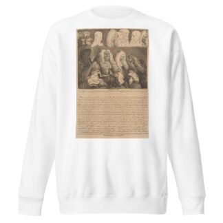 The Bench by William Hogarth Sweatshirt