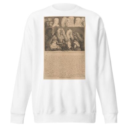 The Bench by William Hogarth Sweatshirt