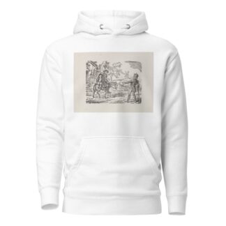 Illustrations for The Universal songster Pl.09 by George Cruikshank Hoodie