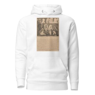 The Bench by William Hogarth Hoodie