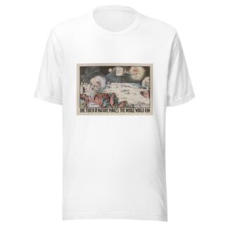 One Touch of Nature Makes the Whole World Kin by Carey Cartoon Service T-Shirt