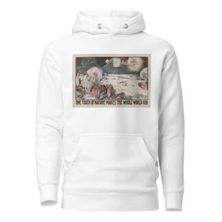 One Touch of Nature Makes the Whole World Kin by Carey Cartoon Service Hoodie