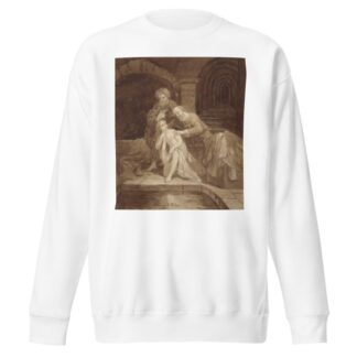Susannah and the elders by Samuel John Stump Sweatshirt