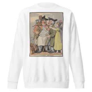 A monkey merchant by Thomas Rowlandson Sweatshirt