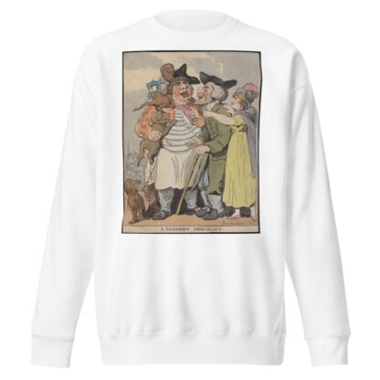 A monkey merchant by Thomas Rowlandson Sweatshirt