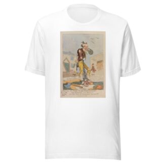 A free born Englishman! The admiration of the world!!! And the envy of surrounding nations!!!!!. by George Cruikshank T-Shirt