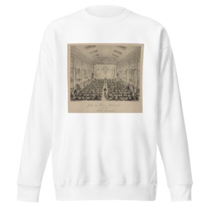 Salle des Folies-Belleville en 1869 by Achille Belloguet Sweatshirt