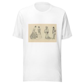 Miss Boston; ‘Ah, yes; your verses are charming’ by Charles Dana Gibson T-Shirt