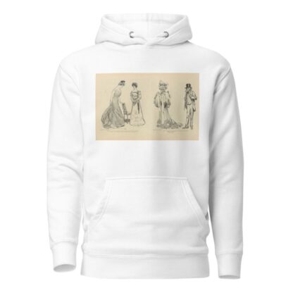 Miss Boston; ‘Ah, yes; your verses are charming’ by Charles Dana Gibson Hoodie