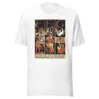 The Absurd A.B.C Pl 2 by Walter Crane T-Shirt