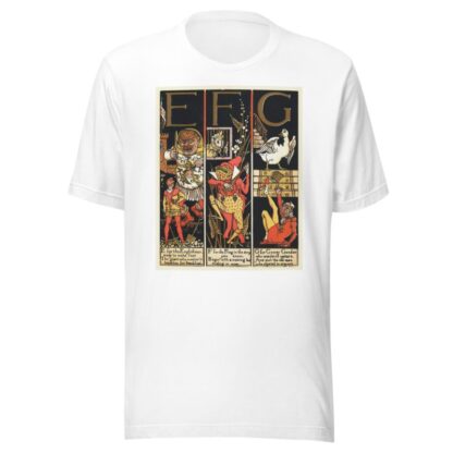 The Absurd A.B.C Pl 2 by Walter Crane T-Shirt