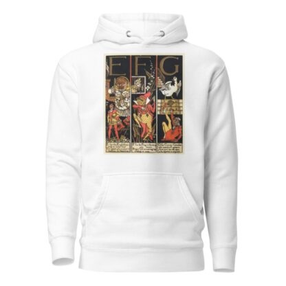 The Absurd A.B.C Pl 2 by Walter Crane Hoodie
