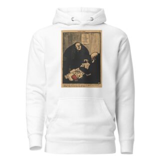 Crimes And Punishments; The question is, not whether… by Félix Vallotton Hoodie