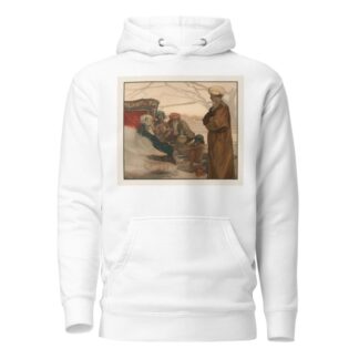 The Village Club by Charles Maurice Detmold Hoodie