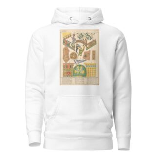 India – Materials by Paul Louis de Giafferri Hoodie